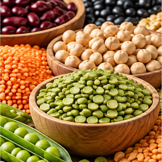 Beans, lentils, chickpeas and peas – pulses